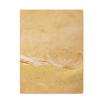 Load image into Gallery viewer, Abstract Golden Wave Matte Canvas Print by Kiki Spring — Stretched Wall Art
