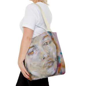 Feminine Portrait Tote Bag by Kiki Spring