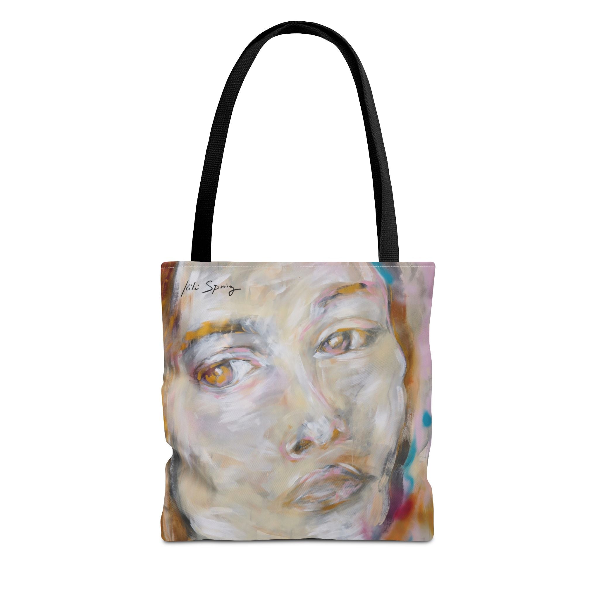 Feminine Portrait Tote Bag by Kiki Spring