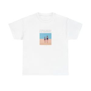 Beach Nostalgia Unisex Tee - Waiting for Summer Time - Mother and Daughter Design