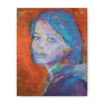 Load image into Gallery viewer, Vibrant Woman&#39;s Portrait Canvas Art - Decor for Modern Home
