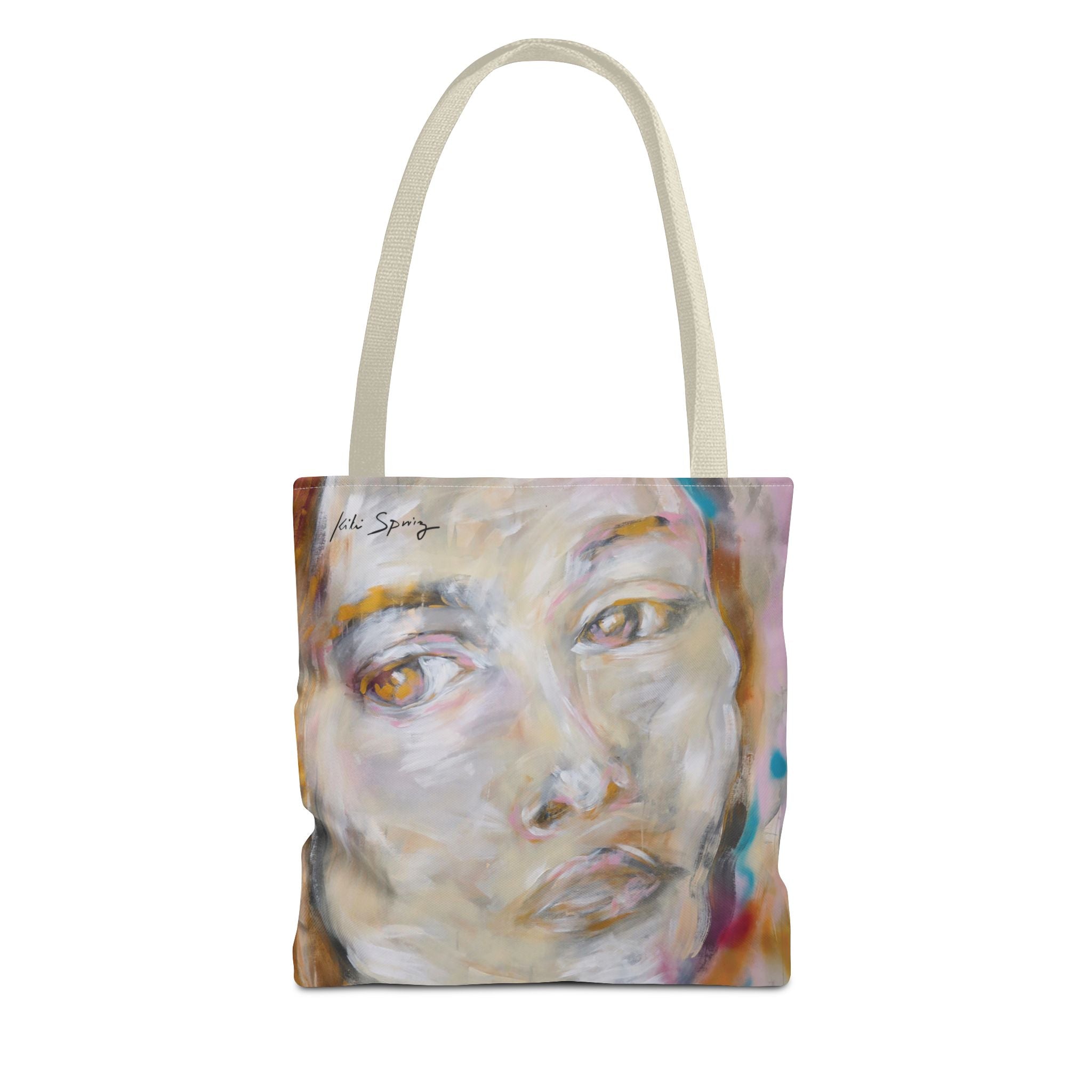 Feminine Portrait Tote Bag by Kiki Spring