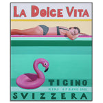 Load image into Gallery viewer, La Dolce Vita (Ticino Switzerland) / Original Pop-Art Painting
