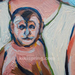 Load image into Gallery viewer, No More Banana Drama / Original Small Acrylic Painting
