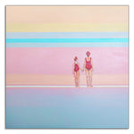 Load image into Gallery viewer, Eternal Waiting for Swimming / Original Acrylic Painting
