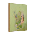 Load image into Gallery viewer, Abstract painting on a light green background

