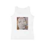 Load image into Gallery viewer, Artistic Women&#39;s Tank Top - Abstract Portrait Design
