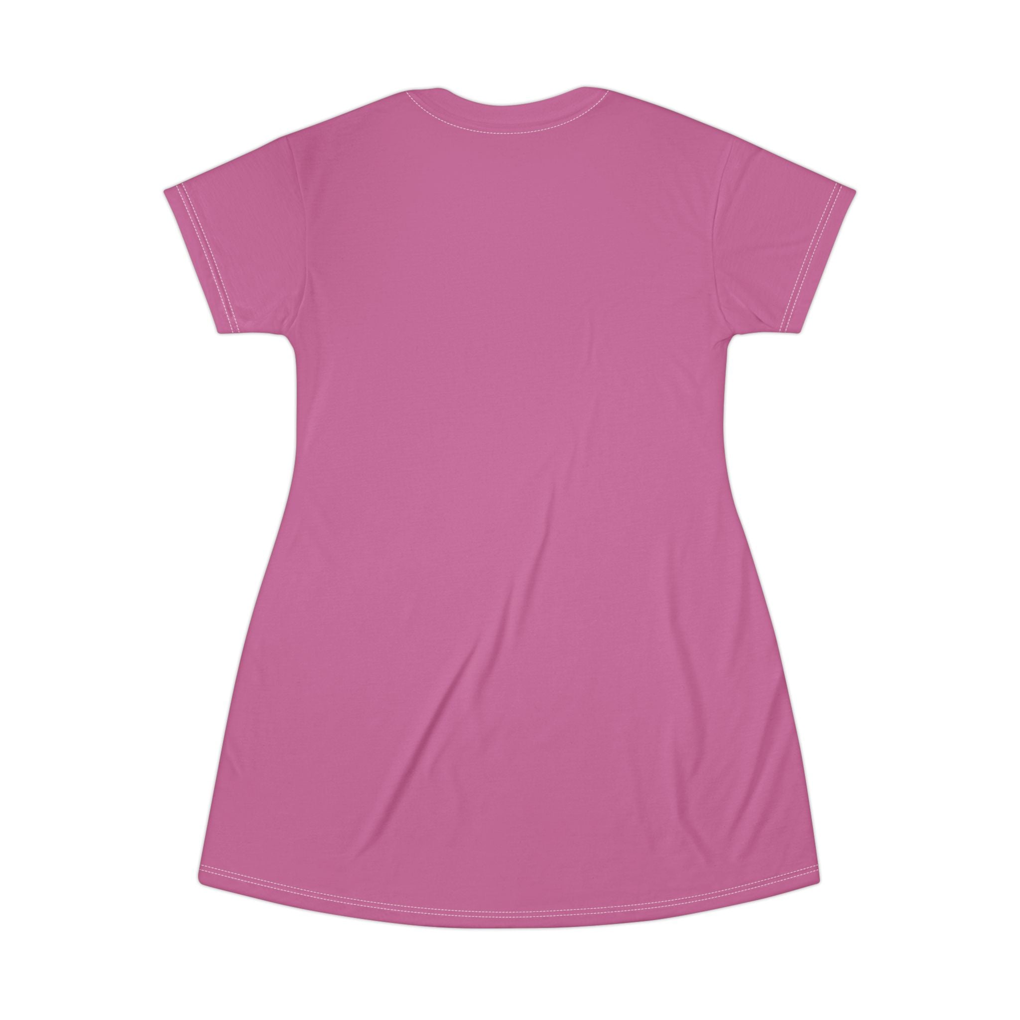 Pink Artistic Pop-Art T-Shirt Dress by Kiki Spring