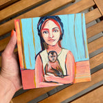 Load image into Gallery viewer, No More Banana Drama / Original Small Acrylic Painting
