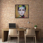 Load image into Gallery viewer, Twiggy - Original Pop-Art Portrait - 100% Upcycled Artwork
