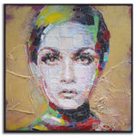 Load image into Gallery viewer, Twiggy - Original Pop-Art Portrait - 100% Upcycled Artwork
