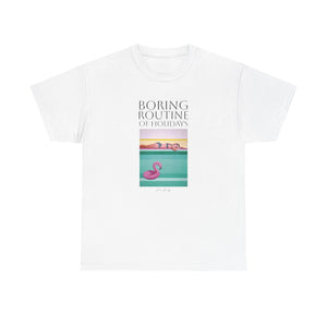 white tshirt by kiki spring boring routine of holidays